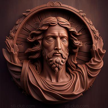 3D model st jesus (STL)